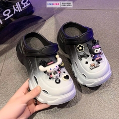 Dép SỤC cho bé gái hoạ tiết CHARM cute - LikeKids