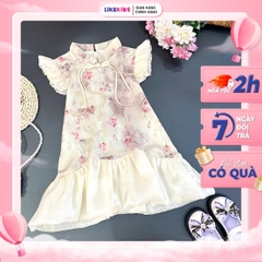 Váy bé gái kiểu dáng SƯỜN XÁM cánh tiên MH11D4