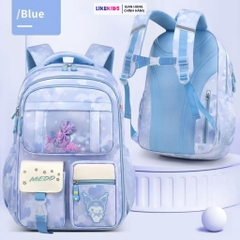 Balo cho bé gái hoạ tiết HOA  15x30x43cm - Likekids