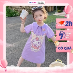 Váy Bé Gái Kiểu Dáng CỔ NHỌN L15 - LikeKids