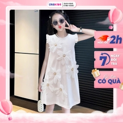Váy bé gái họa tiết THUN HOA MH23L85 - Likekids