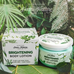 Kem dưỡng trắng da thuốc bắc cam thảo Brightening Body & Face Lotion 200gr