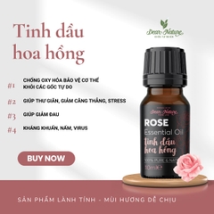 Tinh dầu hoa hồng 10ml