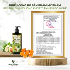 Gel tắm dinh dưỡng thiên nhiên bơ nghệ