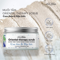 Muối tắm dinh dưỡng Cam Thảo Đậu Biếc Oriental Therapy Scrub 300gr