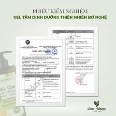 Gel tắm dinh dưỡng thiên nhiên bơ nghệ