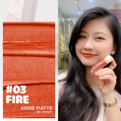 Son kem lì Annie Matte Lip cream 5ml