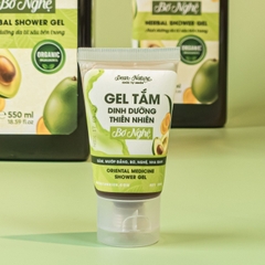 Gel tắm dinh dưỡng thiên nhiên bơ nghệ