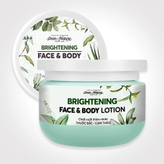 Kem dưỡng trắng da thuốc bắc cam thảo Brightening Body & Face Lotion 200gr