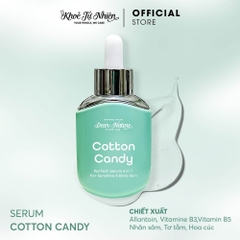 Tinh chất phục hồi da Candy Cotton Serum 4 in 1 For Sensitive & Acne Skin 15ml