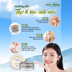 Tẩy tết bào chết môi hạnh nhân Almond Lip Scrub