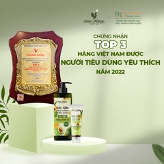 Gel tắm dinh dưỡng thiên nhiên bơ nghệ