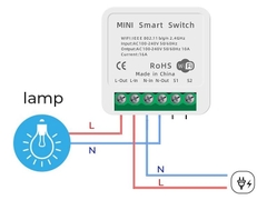 Công Tắc Thông Minh Wifi Tuya 10A Smart switch
