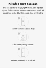 Ổ cắm thông minh Xiaomi Gosund CP1 kết nối app