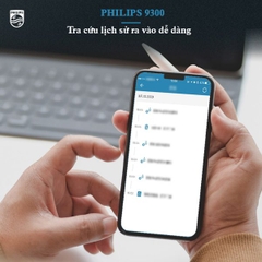 Khóa cửa vân tay Philips 9300
