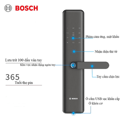 KHÓA ĐIỆN TỬ BOSCH ID450