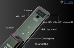 Khoá cửa Kitos Infinity 3D Face