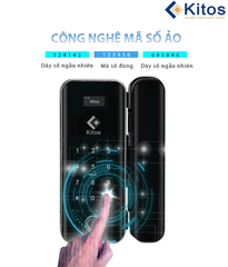 Khóa vân tay cửa kính lùa Kitos KT-GL50