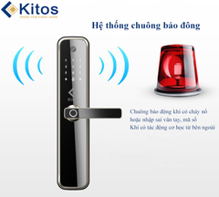 Khóa cửa vân tay camera Kitos KT-X3