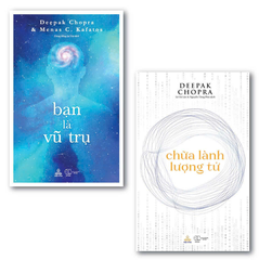 Combo BẠN LÀ VŨ TRỤ & CHỮA LÀNH LƯỢNG TỬ