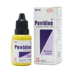 DUNG DỊCH SÁT KHUẨN POVIDINE 10% 20ML (VÀNG)