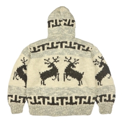 Wild Burden Heavy Wool Cowichan Sweater Size XL