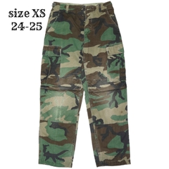 U.S. Army Woodland Camo Combat Trousers Size XS