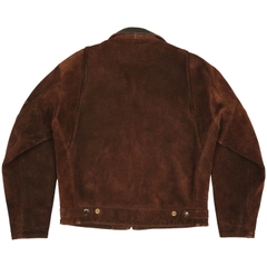 Schott Suede Leather-collar Jacket Size M