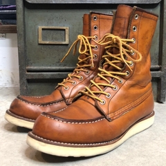 Red Wing Moc-toe Boots Size 9E