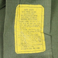 Vintage 80s U.S. Army OG-507 Utility Shirt Size M