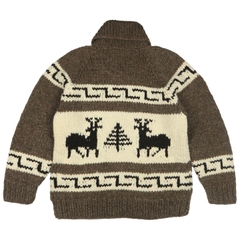 Kanata Heavy Wool Cowichan Sweater Size L
