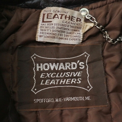 Vintage 70s Leather Garment Size XS