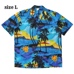 Vtg Royal Creations Hawaiian Shirt Size L