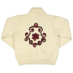 Sun Valley Heavy Wool Cowichan Sweater Size S