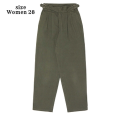 Santa Monica Olive Field Trousers Women Size 28