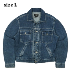 Double RL (RRL) USA Made Denim Jacket Size L