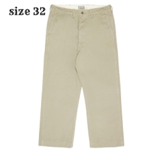 Buzz Rickson’s Type Military Khaki Trousers Size 32