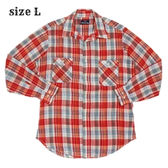 Vintage 70s Levi's USA Work Shirt Size L