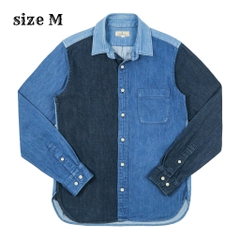 Japan Blue Multi Denim Shirt Size M