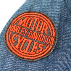 Vintage 70s Maverick Denim Jacket H-D Patch Size L