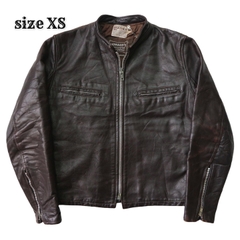 Vintage 70s Leather Garment Size XS