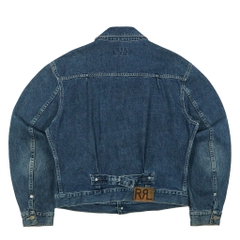 Double RL (RRL) USA Made Denim Jacket Size L