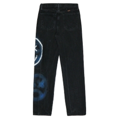 00s Rustler Black Denim Worker Jeans Size 28
