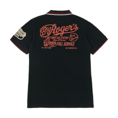 Groovers Japan Made Classic Print Polo Shirt Size M