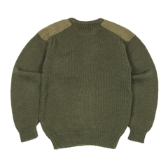 90s McGregor Military Olive Wool Sweatshirt Size M