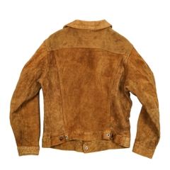 Vintage 70s Levi's USA Leather Jacket Size XS