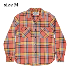 Realmoon Japan Heavy Flannel Work Shirt Size M