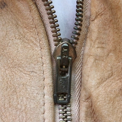 Cooper Leather Bomber Jacket Size L