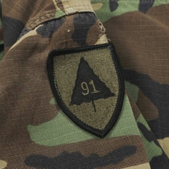 90s U.S. Army BDU Woodland Camo Jacket Size M