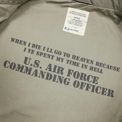 Back Number Type Military Field Jacket Size L